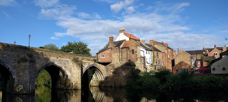 Photo of a bridge in Durham.