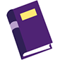 Image of a purple book