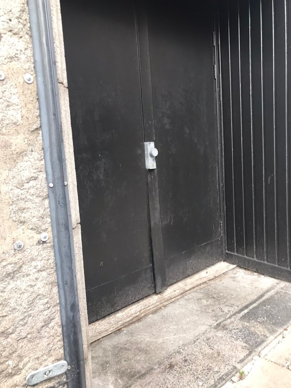 Double external door